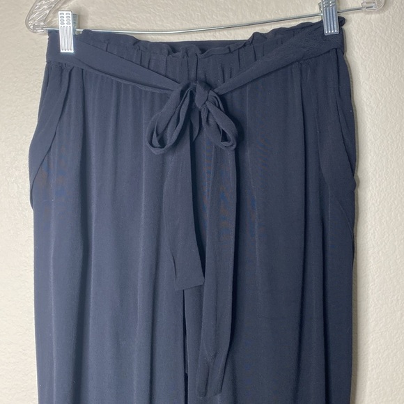 Cartonnier black paper bag pants women’s medium tall - Picture 3 of 8